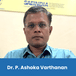 Sri Krishna College of Engineering and Technology, HOD - Mechanical Engineering: Dr. P. Ashoka Varthanan Interview